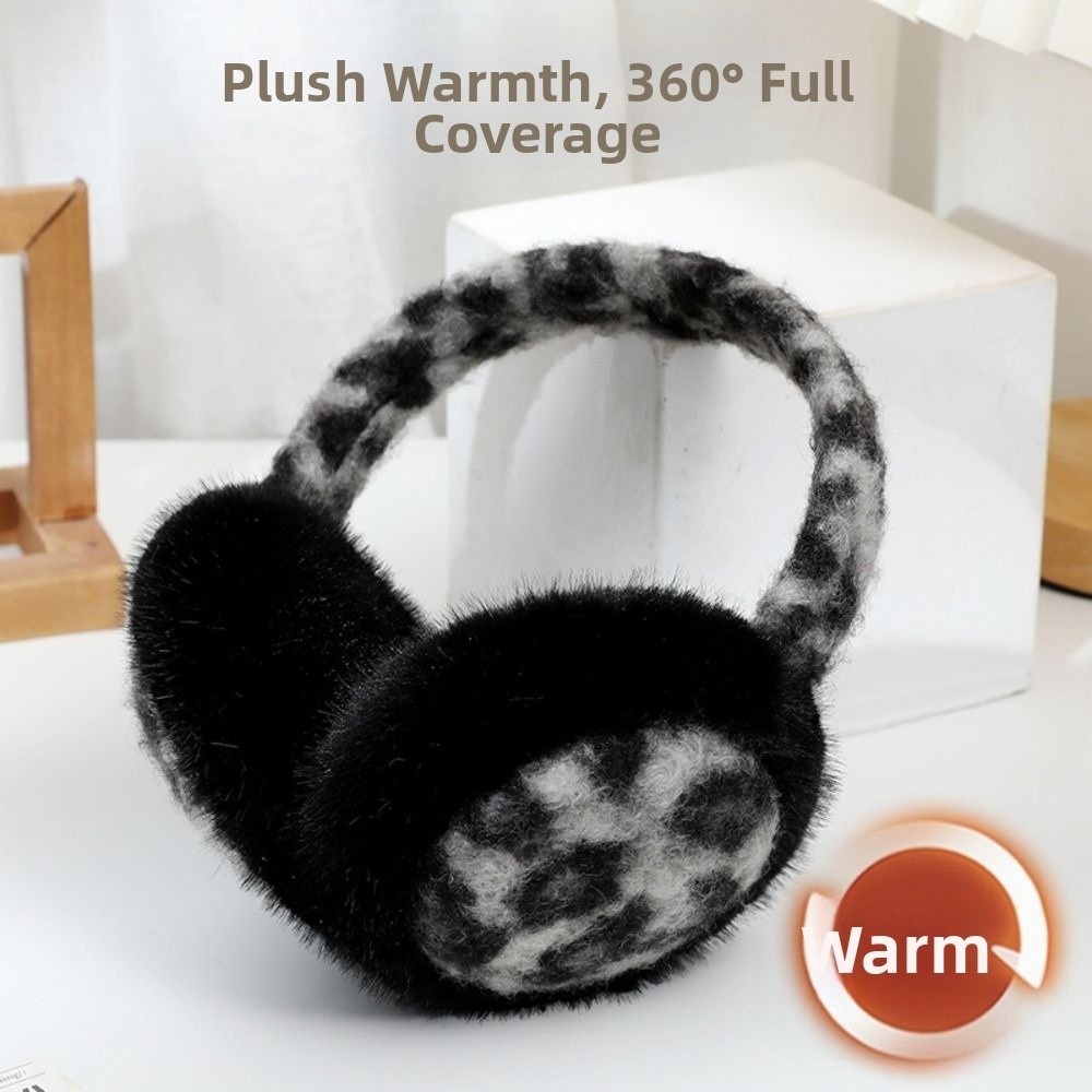 Earmuffs Foldable - Protetores de Orelha Dobráveis de Pelúcia