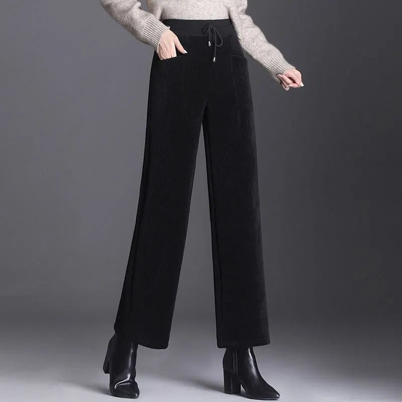 Outono inverno veludo calças d - Corduroy Pant Warm avaliação e preço