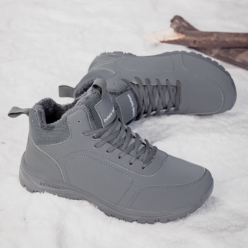 Botas masculinas de inverno bo - Waterproof Winter Boot avaliação e preço