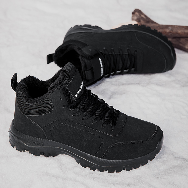 Botas masculinas de inverno bo - Waterproof Winter Boot avaliação e preço