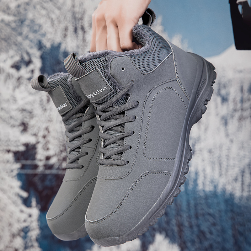Botas masculinas de inverno bo - Waterproof Winter Boot avaliação e preço
