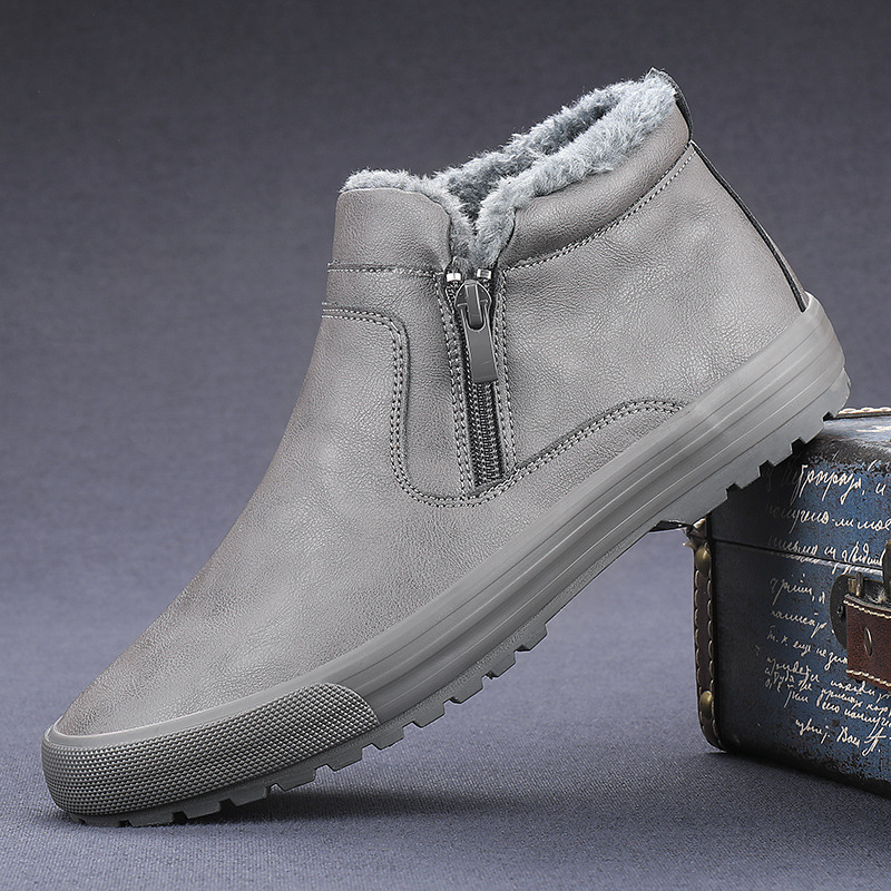 Botas masculinas de inverno, d - Waterproof Winter Boot avaliação e preço