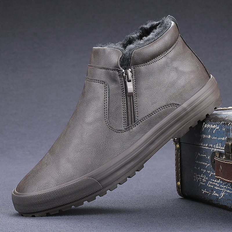 Botas masculinas de inverno, d - Waterproof Winter Boot avaliação e preço