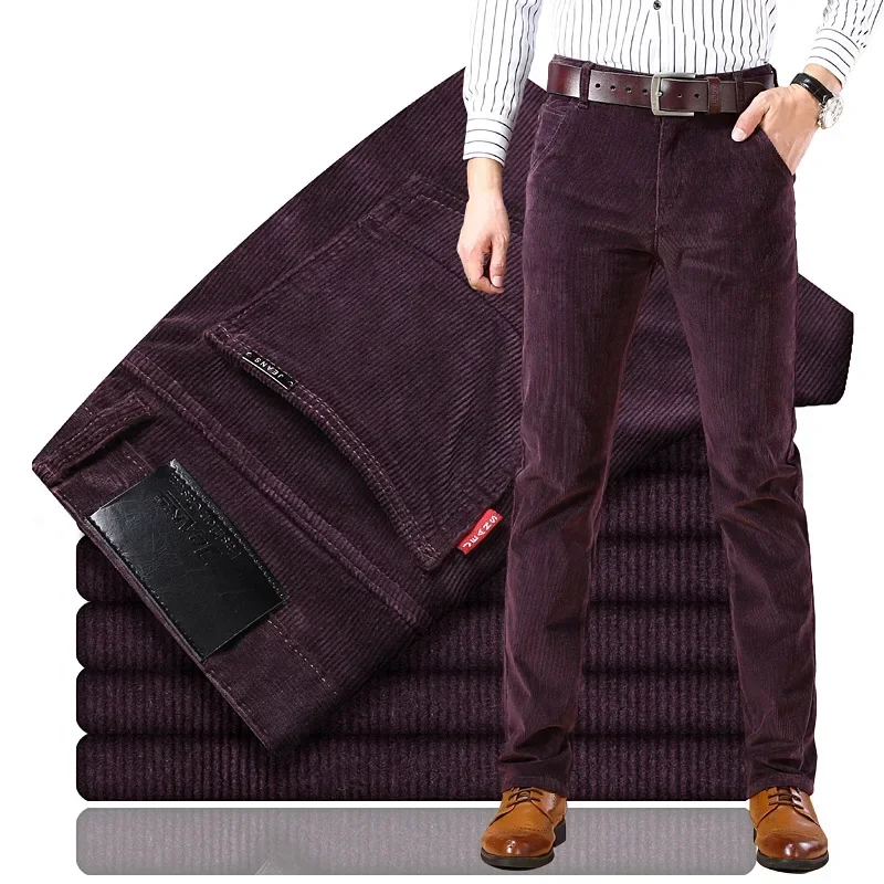2025 primavera outono calças c - Corduroy Pant Warm avaliação e preço